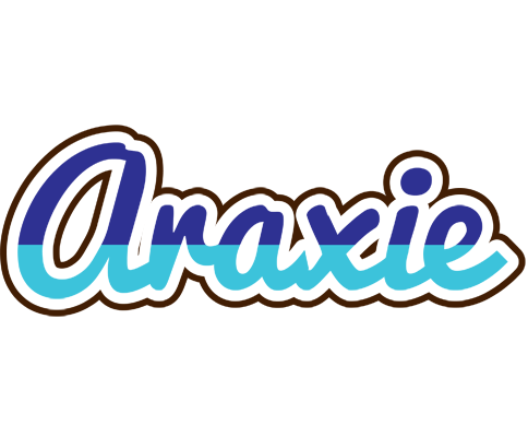 Araxie raining logo