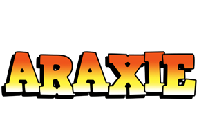 Araxie sunset logo