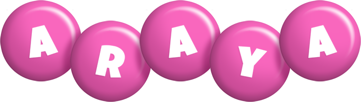 Araya candy-pink logo
