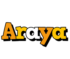Araya cartoon logo