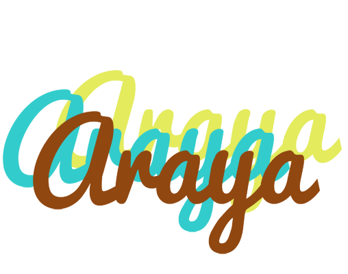 Araya cupcake logo