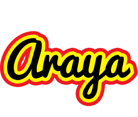 Araya flaming logo