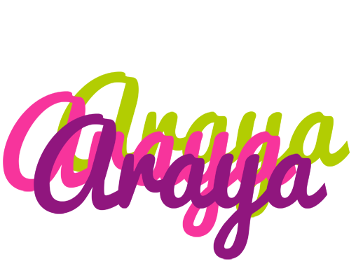 Araya flowers logo