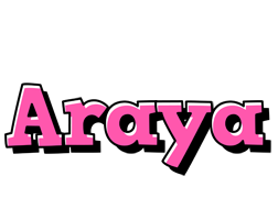 Araya girlish logo