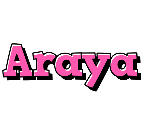 Araya girlish logo