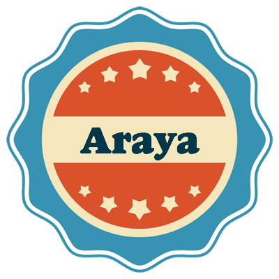 Araya labels logo