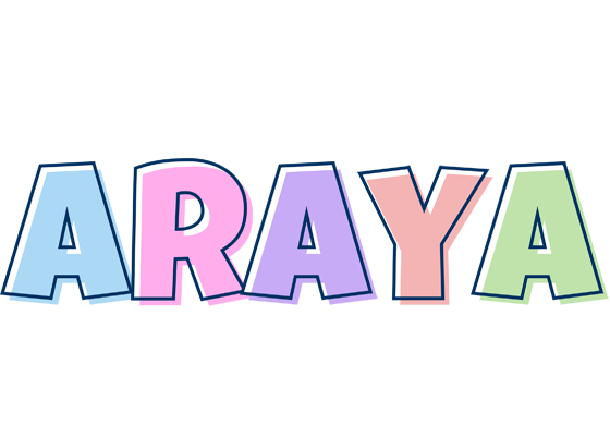 Araya pastel logo