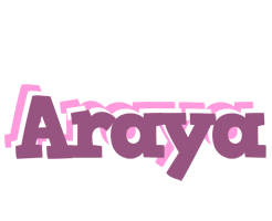 Araya relaxing logo