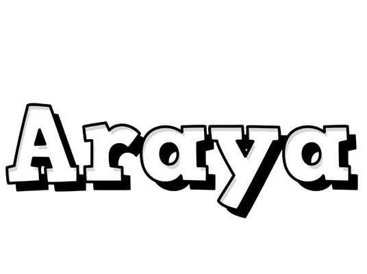 Araya snowing logo