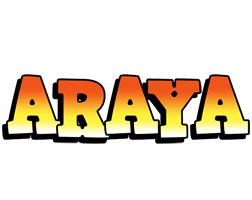 Araya sunset logo