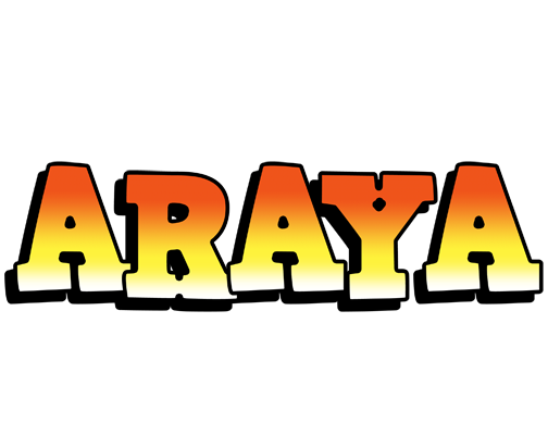 Araya sunset logo