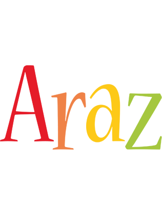 Araz birthday logo