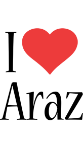 Araz i-love logo