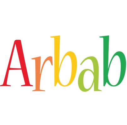 Arbab birthday logo