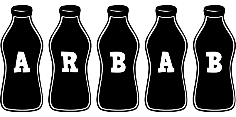 Arbab bottle logo