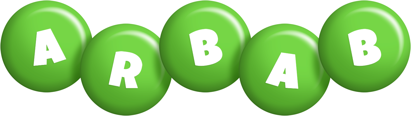 Arbab candy-green logo