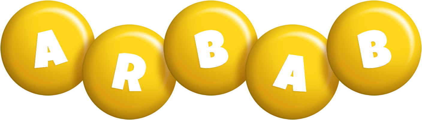 Arbab candy-yellow logo