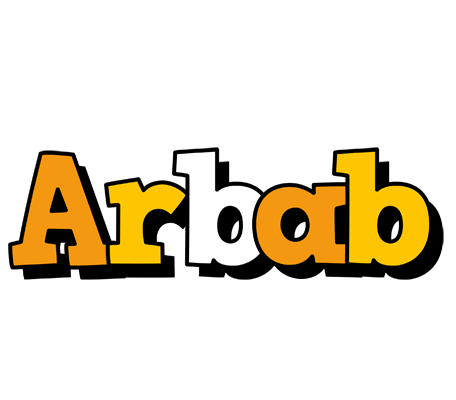 Arbab cartoon logo