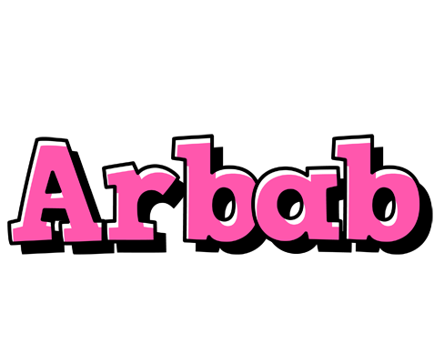 Arbab girlish logo