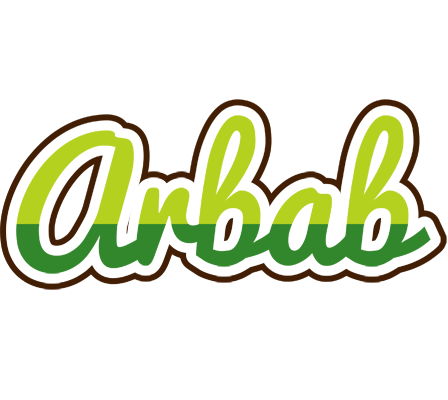 Arbab golfing logo