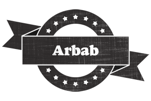 Arbab grunge logo