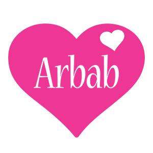 Arbab love-heart logo