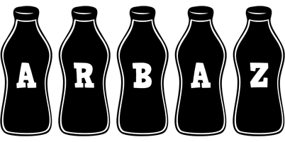 Arbaz bottle logo