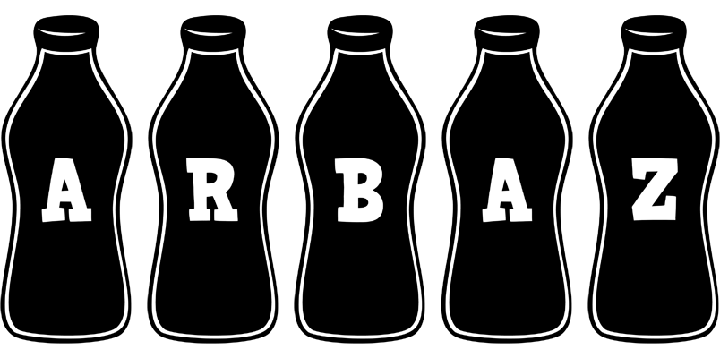 Arbaz bottle logo