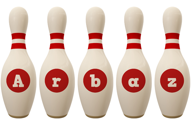 Arbaz bowling-pin logo