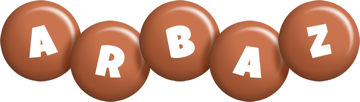 Arbaz candy-brown logo
