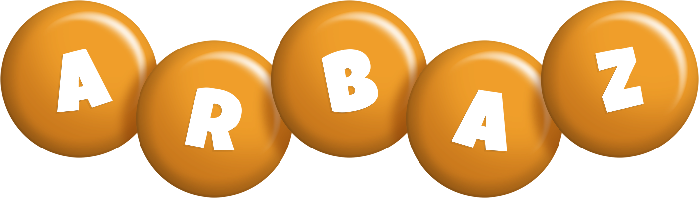 Arbaz candy-orange logo