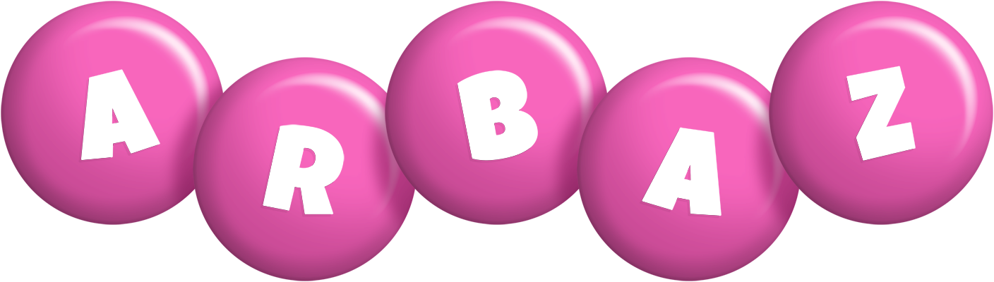 Arbaz candy-pink logo