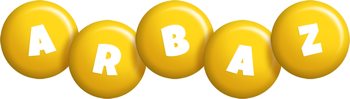Arbaz candy-yellow logo