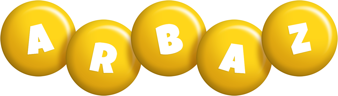 Arbaz candy-yellow logo