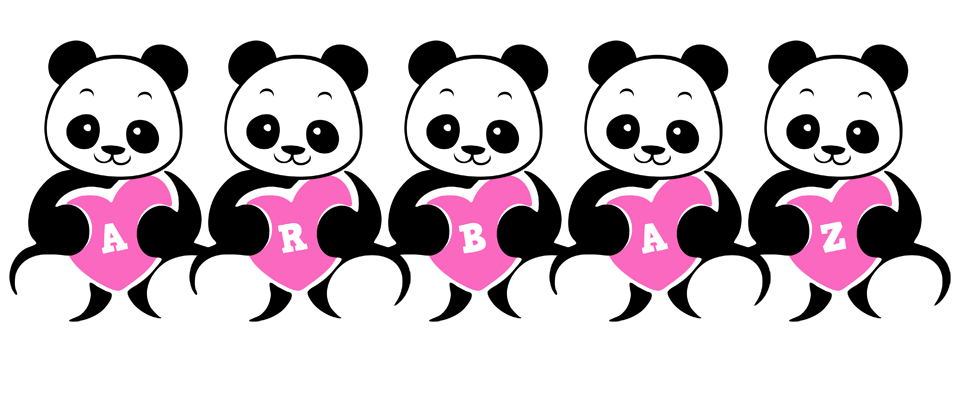 Arbaz love-panda logo