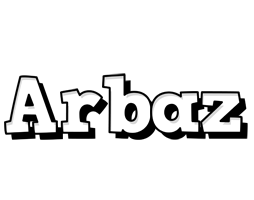 Arbaz snowing logo
