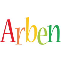 Arben birthday logo