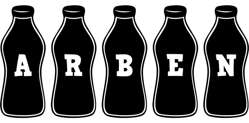 Arben bottle logo