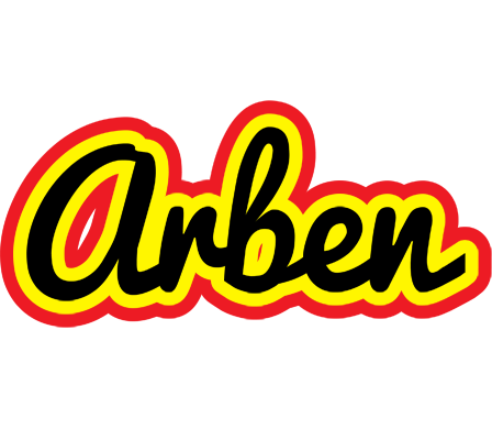 Arben flaming logo