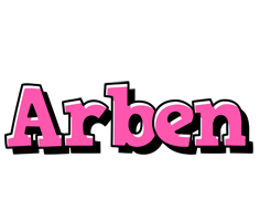 Arben girlish logo