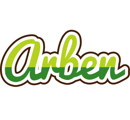 Arben golfing logo