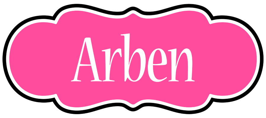 Arben invitation logo