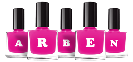 Arben nails logo