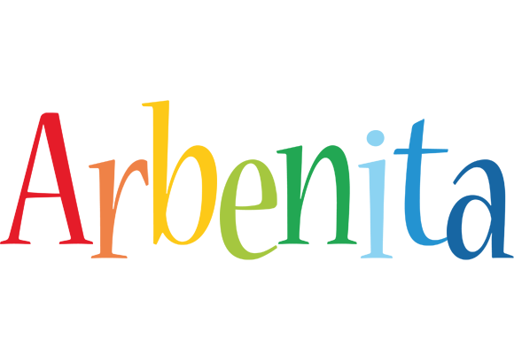 Arbenita birthday logo