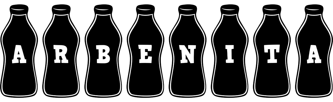 Arbenita bottle logo