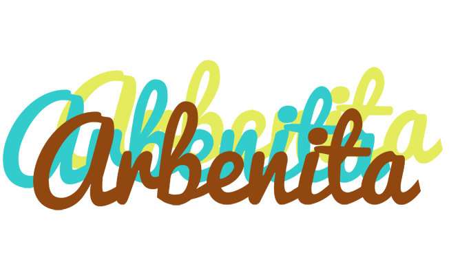 Arbenita cupcake logo