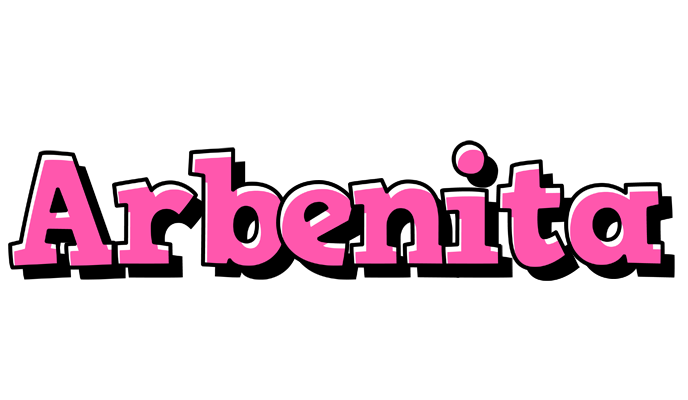 Arbenita girlish logo