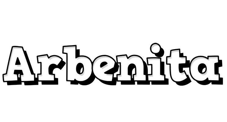 Arbenita snowing logo
