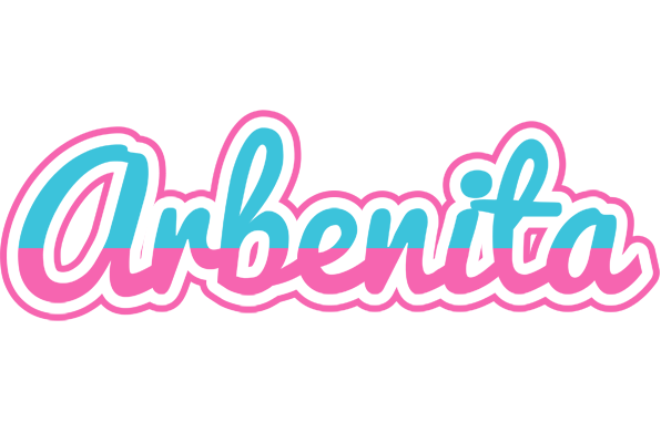 Arbenita woman logo