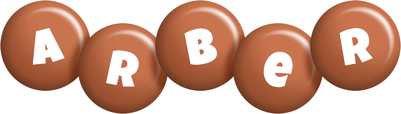 Arber candy-brown logo